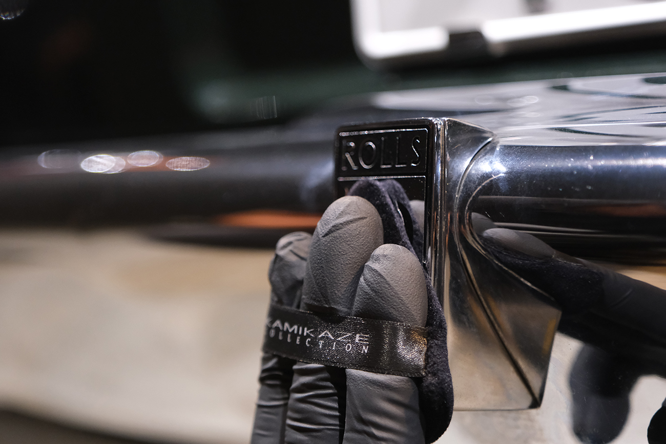 ロールスロイス カミカゼカーコーティング リアーク