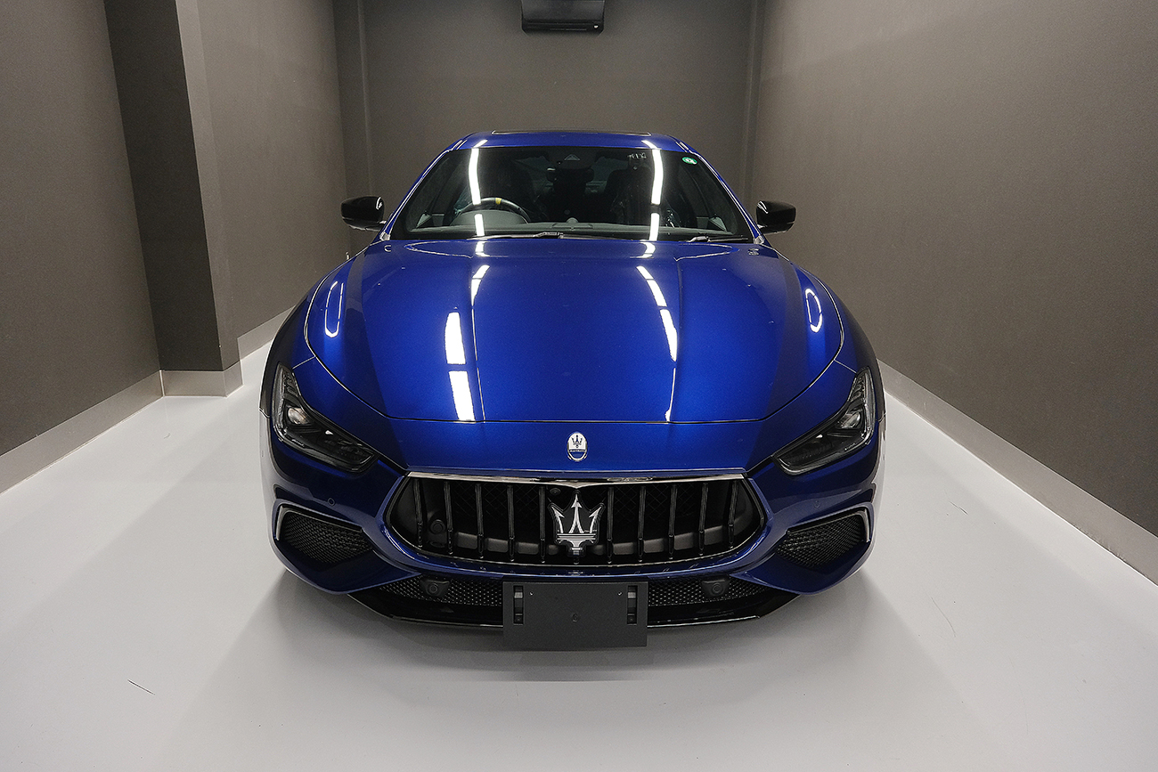 マセラティ カーコーティング専門店 カミカゼ リアーク