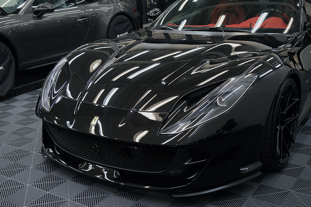 フェラーリ 812GTS プロテクションフィルム保護 リアーク