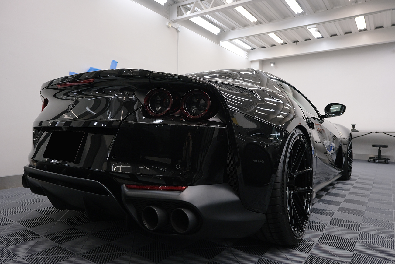 フェラーリ 812GTS プロテクションフィルム保護 リアーク