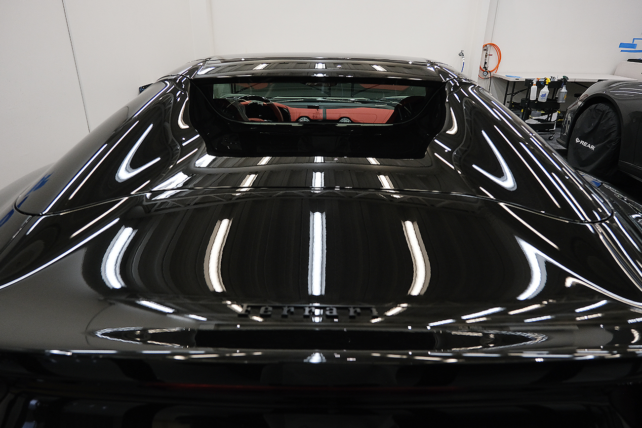 フェラーリ 812GTS プロテクションフィルム保護 リアーク