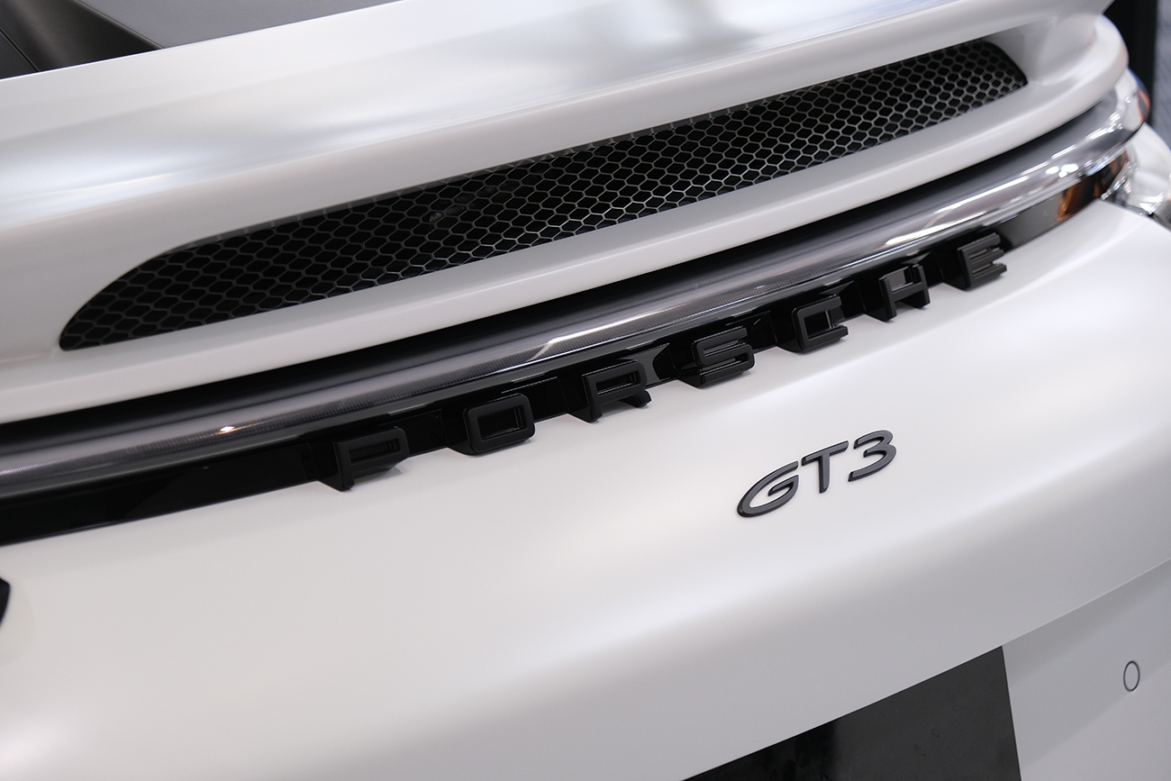 ポルシェ マットプロテクションフィルム 992GT3 リアーク