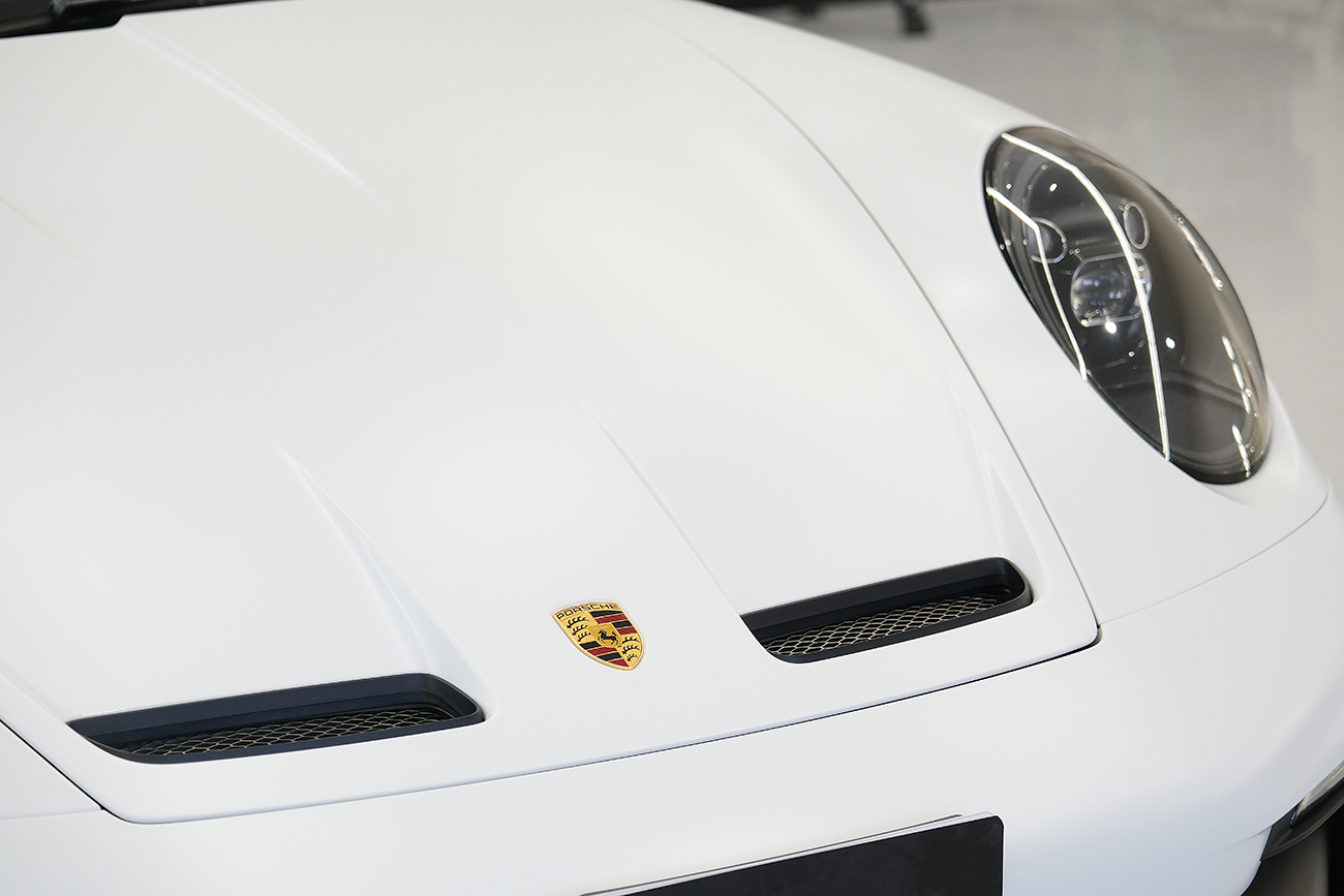 ポルシェ マットプロテクションフィルム 992GT3 リアーク