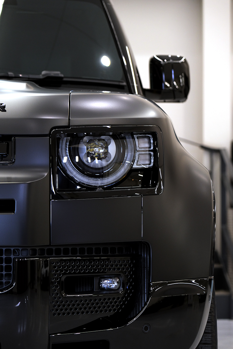 DEFENDER110オプションマットプロテクションフィルム_リアーク施工