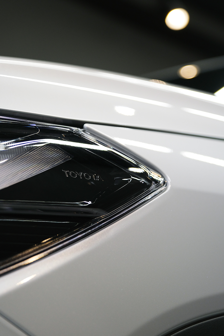 カローラクロス ガラスコーティング_リアーク施工実績ブログ