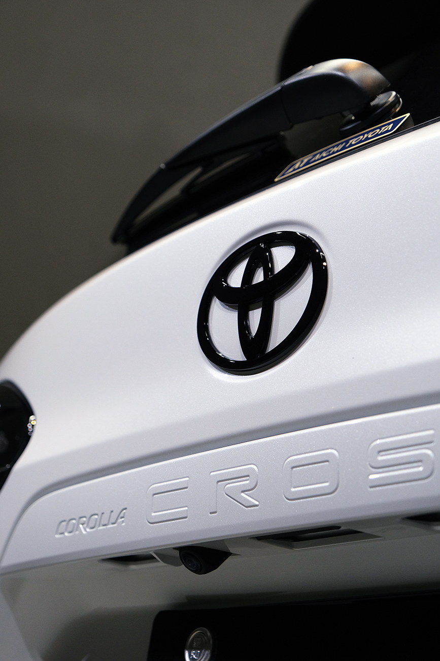 カローラクロス ガラスコーティング_リアーク施工実績ブログ