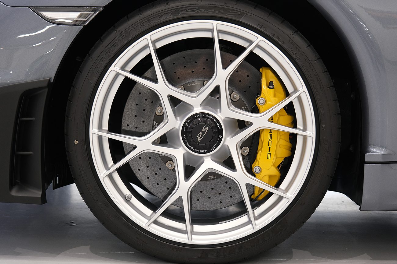 718 スパイダーRS プロテクションフィルム ターボナイト張り替え