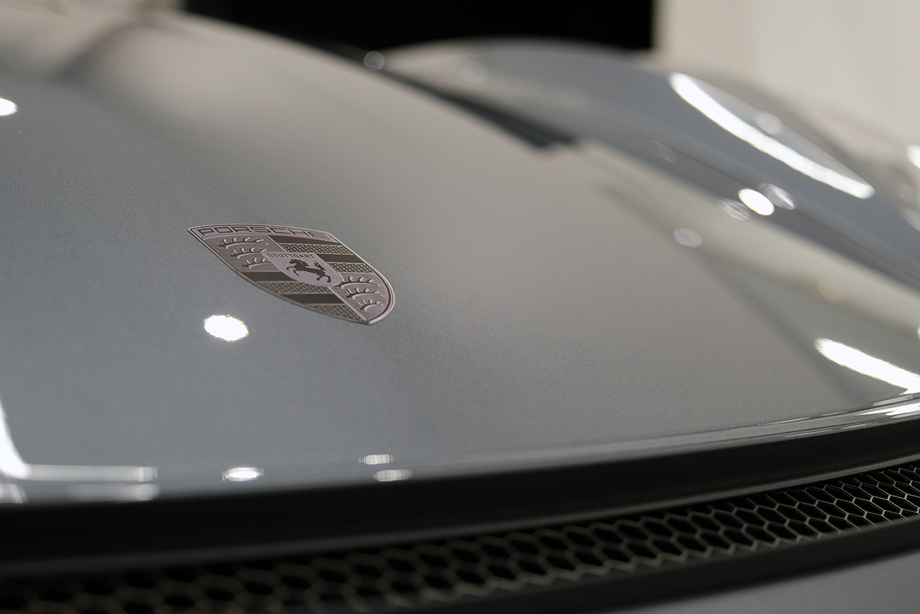 718 スパイダーRS プロテクションフィルム ターボナイト張り替え