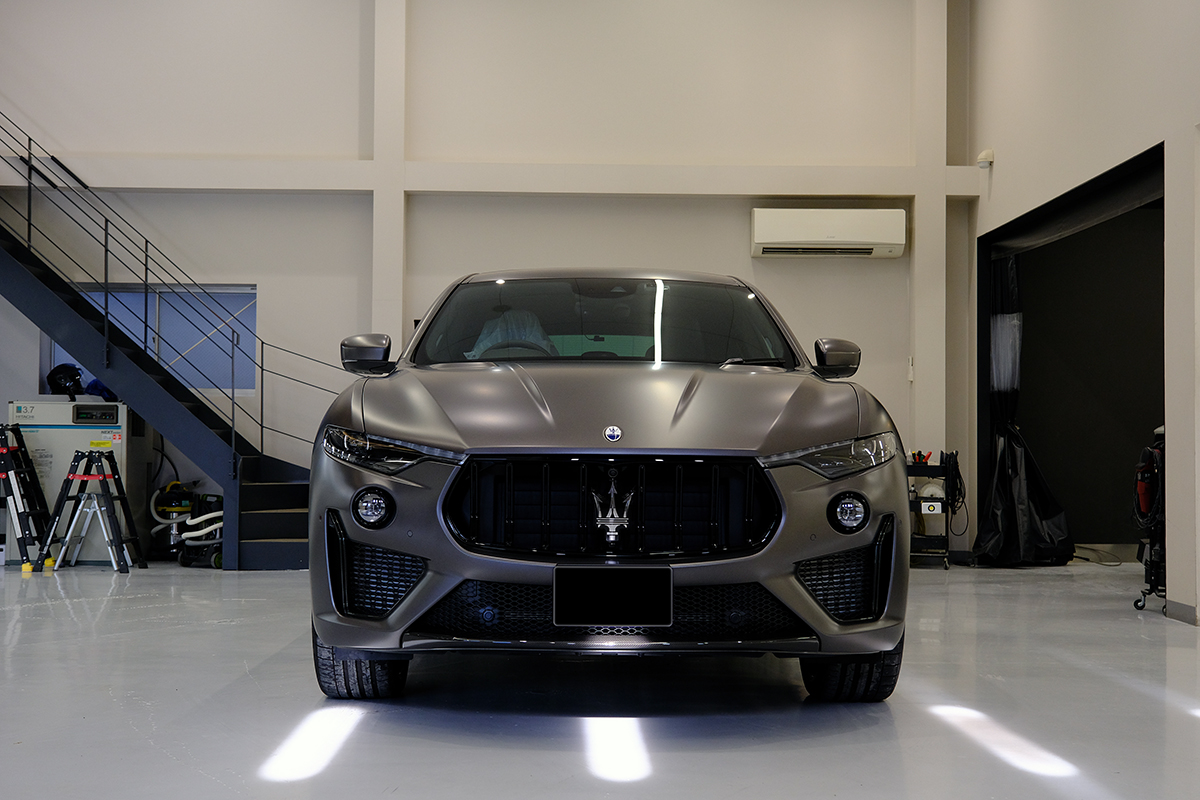 レヴァンテトロフェオ マットプロテクションフィルム施工