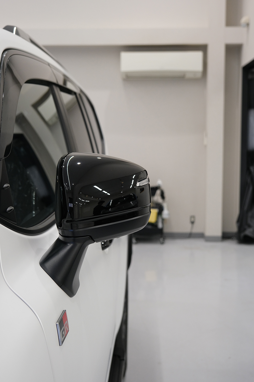 ランクルGRスポーツ マットプロテクションフィルム リアーク施工