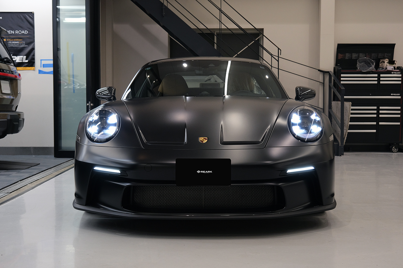 GT3マットプロテクションフィルム施工リアーク