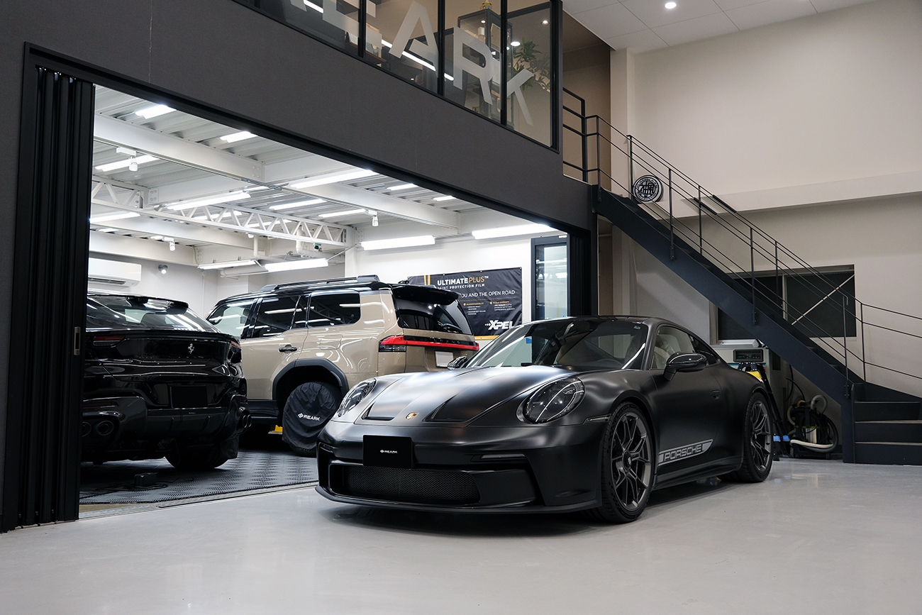 GT3マットプロテクションフィルム施工リアーク