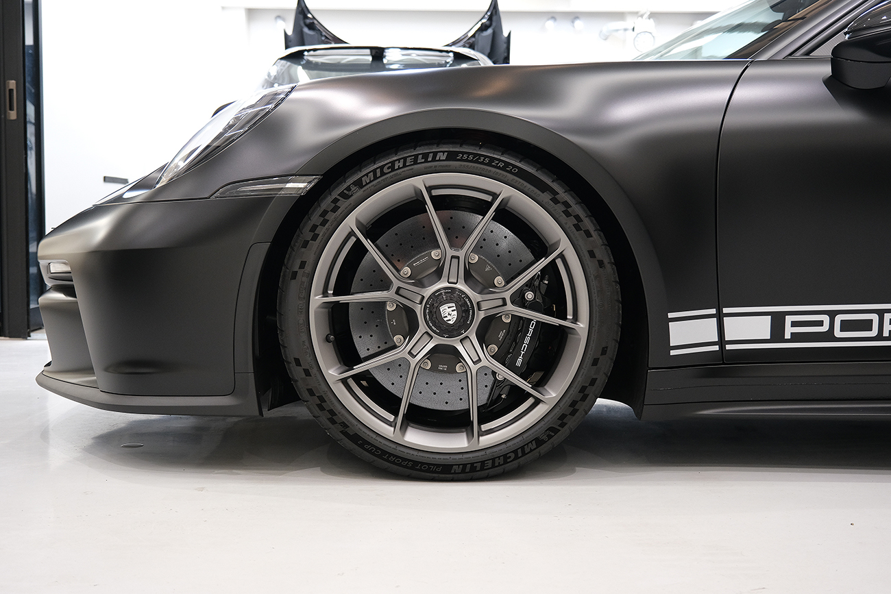 GT3マットプロテクションフィルム施工リアーク