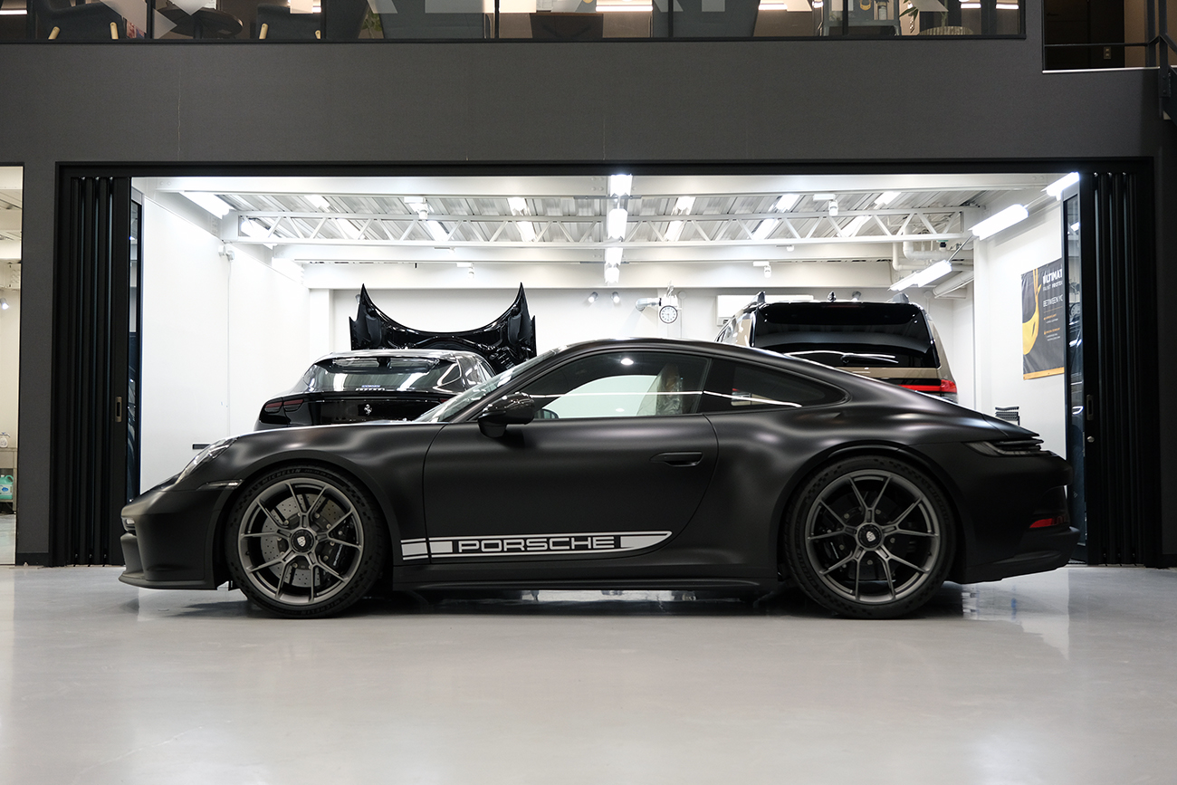 GT3マットプロテクションフィルム施工リアーク