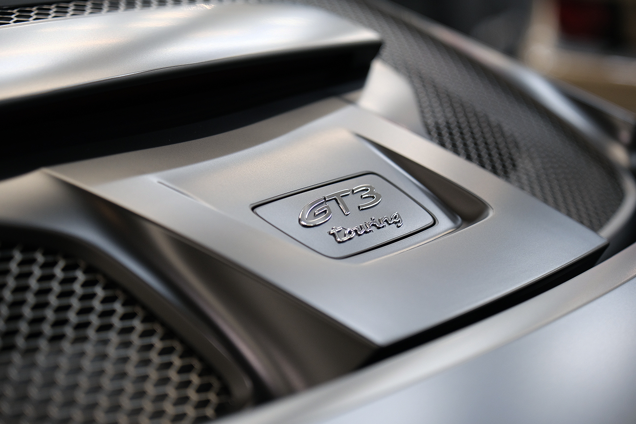 GT3マットプロテクションフィルム施工リアーク