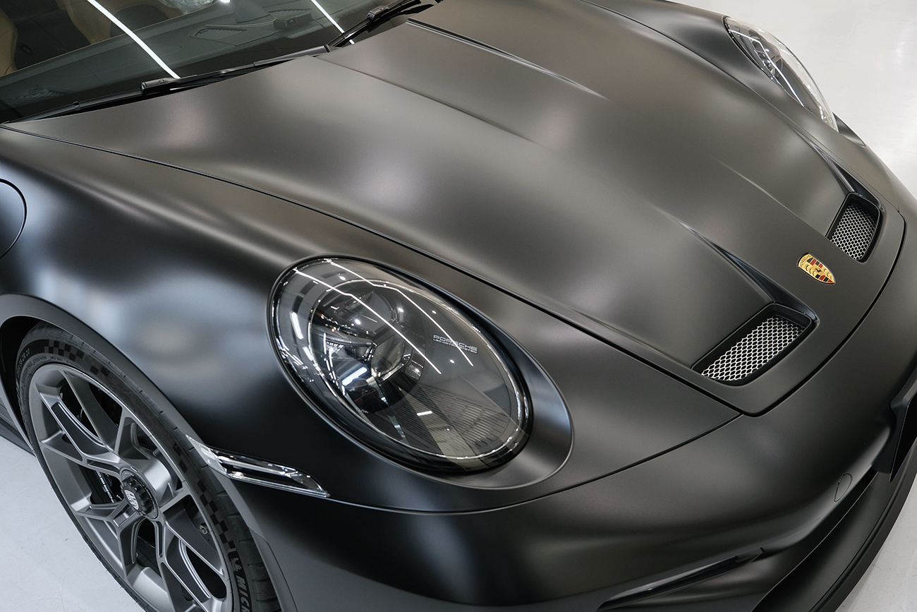 GT3マットプロテクションフィルム施工リアーク