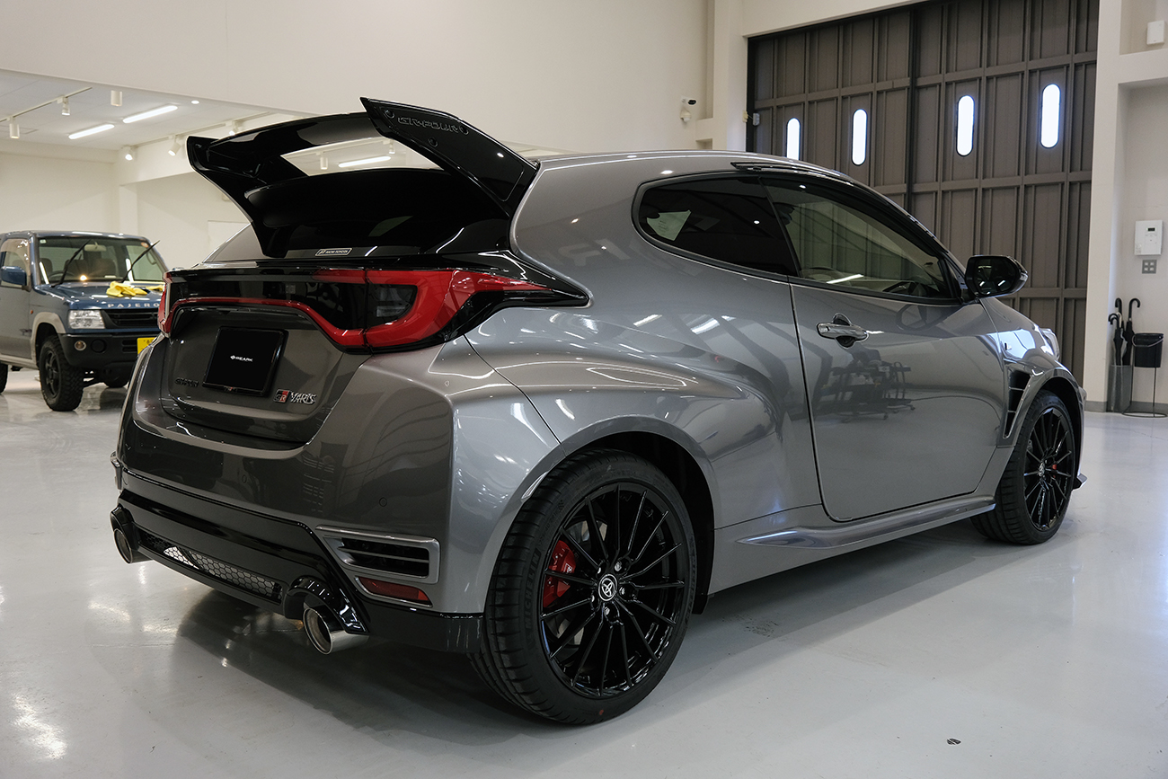 ヤリス コーティング プロテクションフィルム リアーク