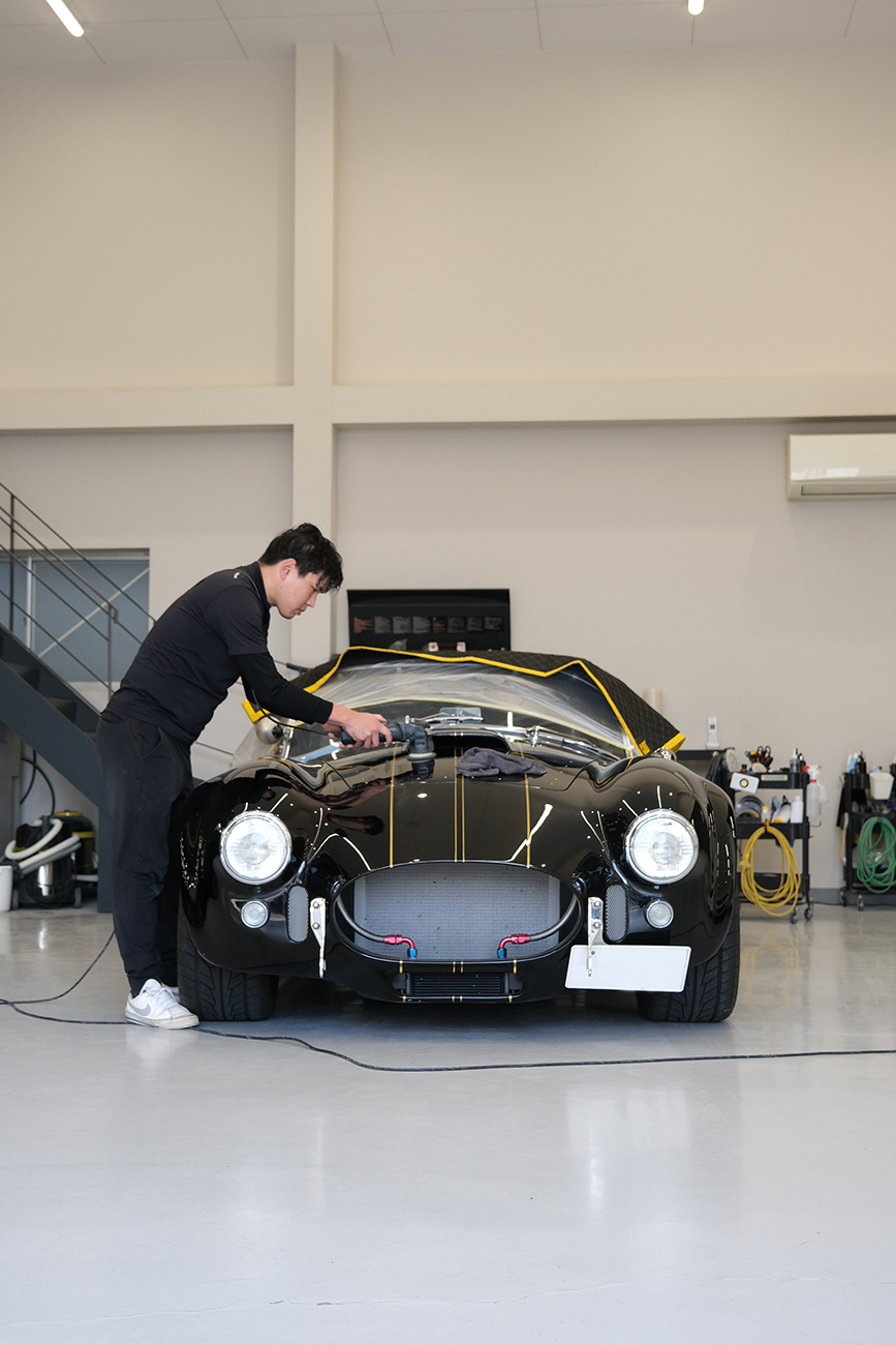 コブラ 猫の傷補修 磨き ポリッシュ リアーク施工