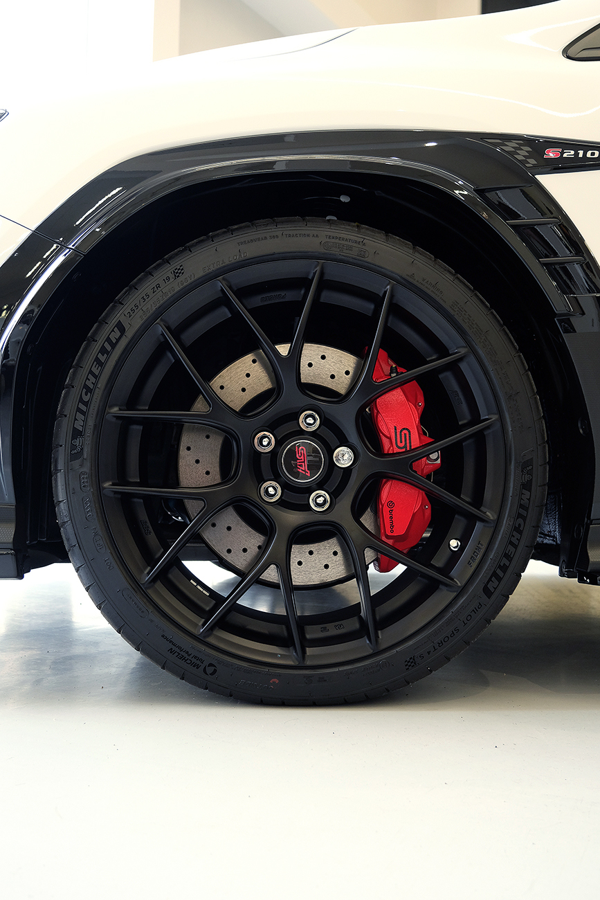 スバルS210 カーコーティング ホイールコーティング リアーク施工