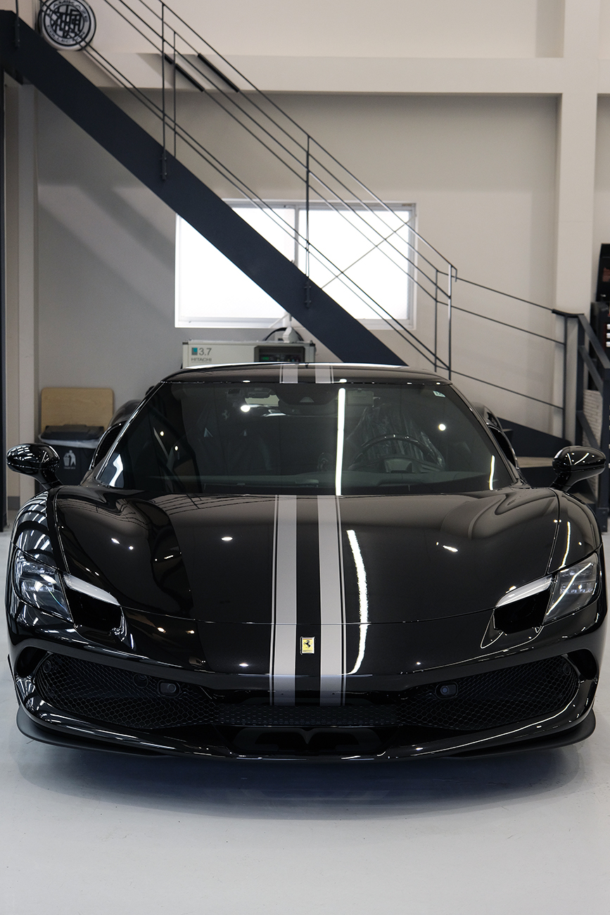 フェラーリ 296GTB ラッピングカスタマイズ プロテクションフィルム