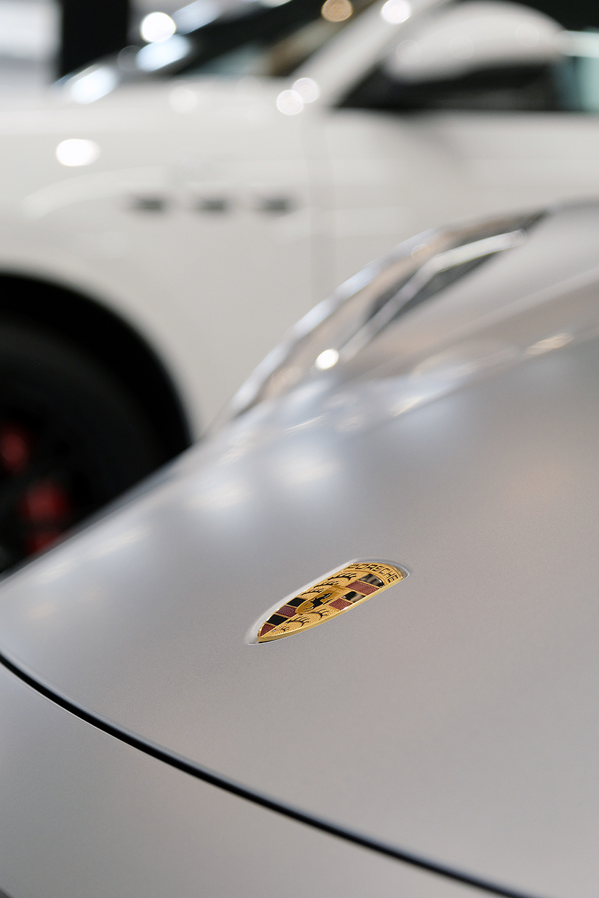 911ターボS プロテクションフィルム カーボン リアーク施工