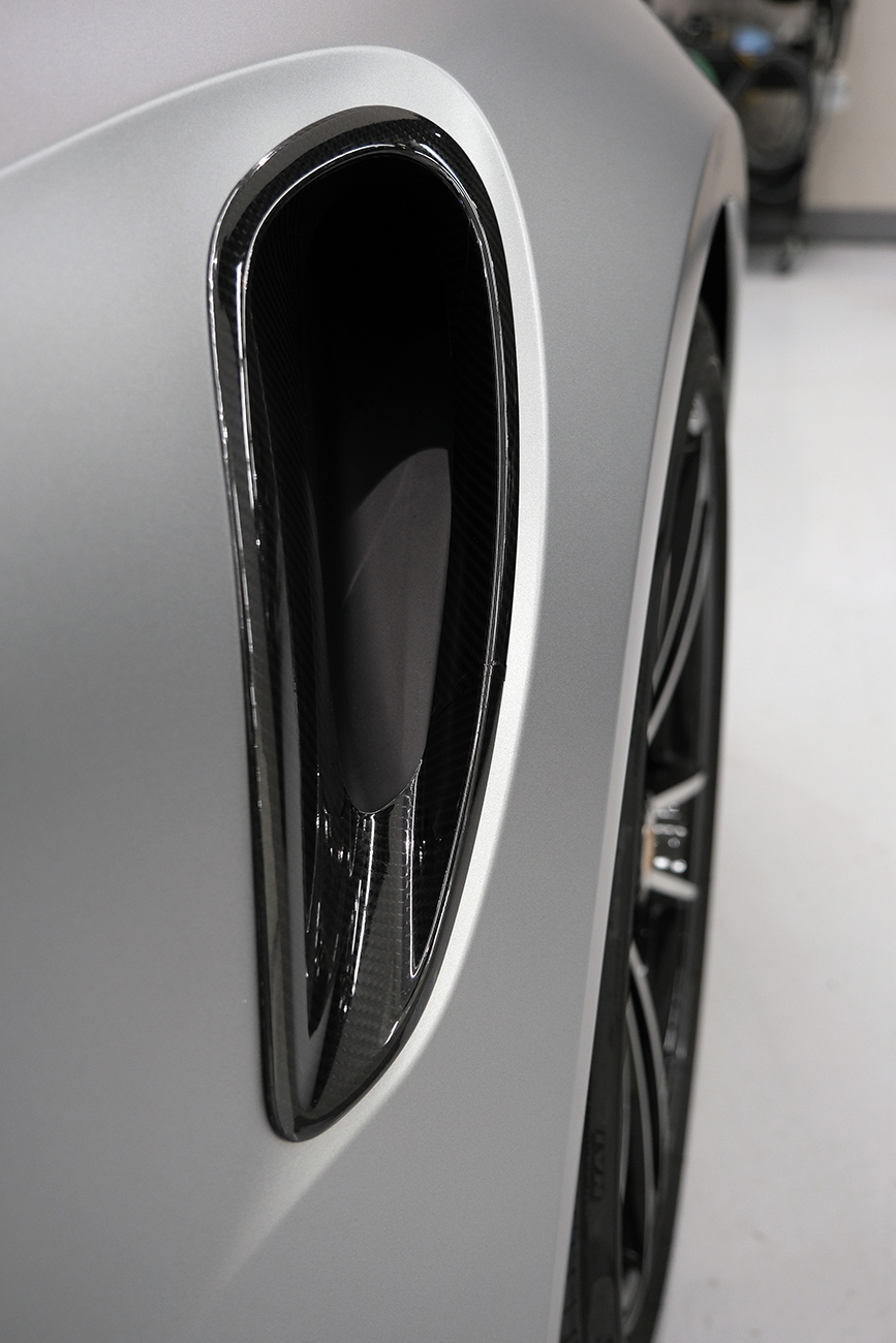 911ターボS プロテクションフィルム カーボン リアーク施工