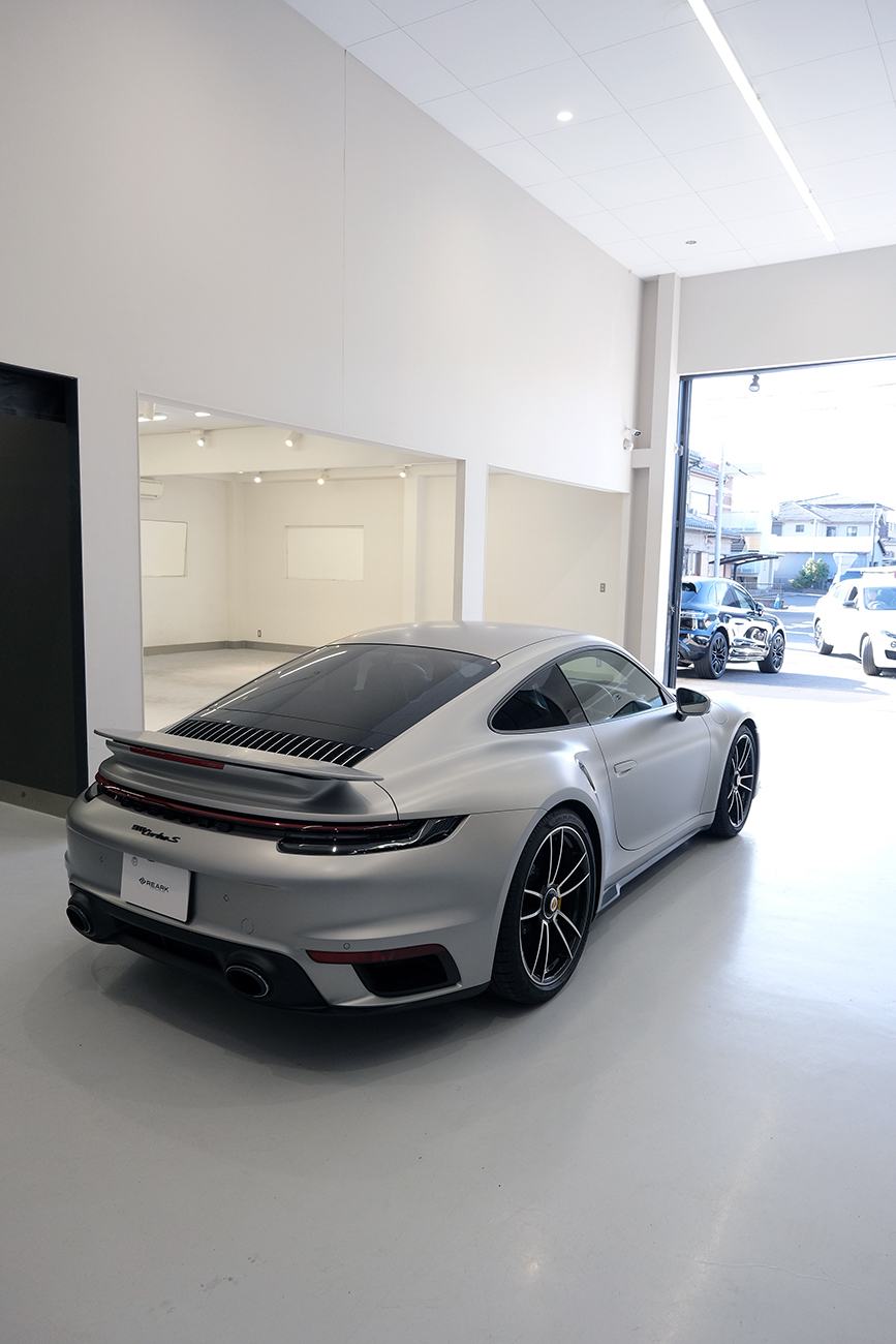 911ターボS プロテクションフィルム カーボン リアーク施工