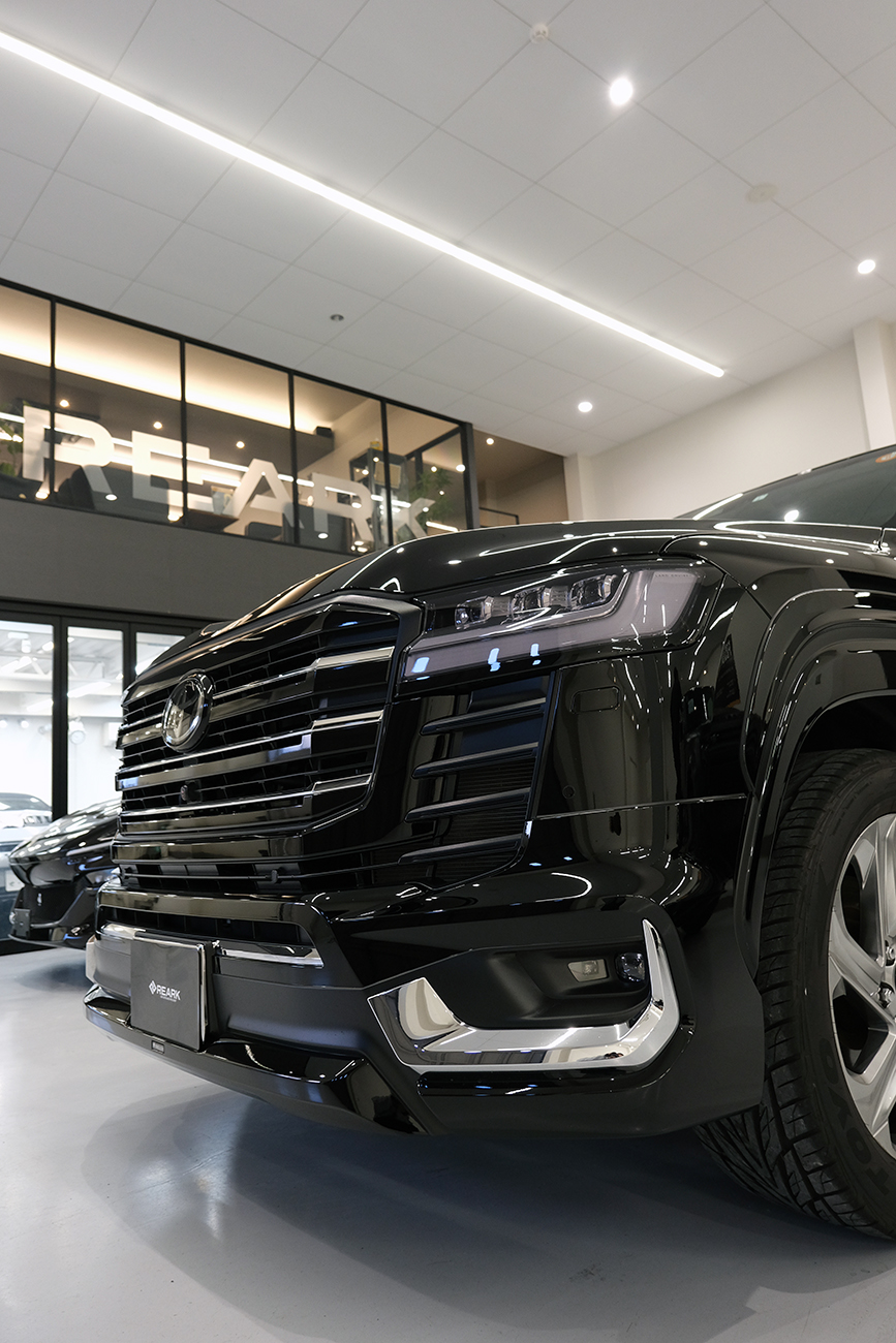 ランクル300 カーコーティングメンテナンス リアーク施工