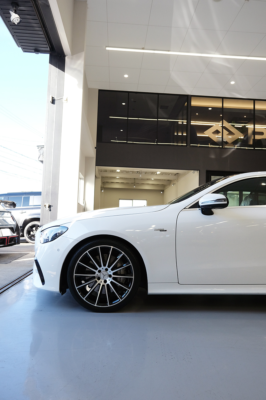 ベンツAMG E53 カーコーティング ホイールコーティング レザーシート