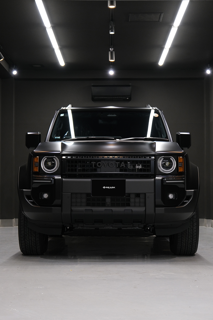 ランクル250 マットプロテクションフィルム リアーク施工