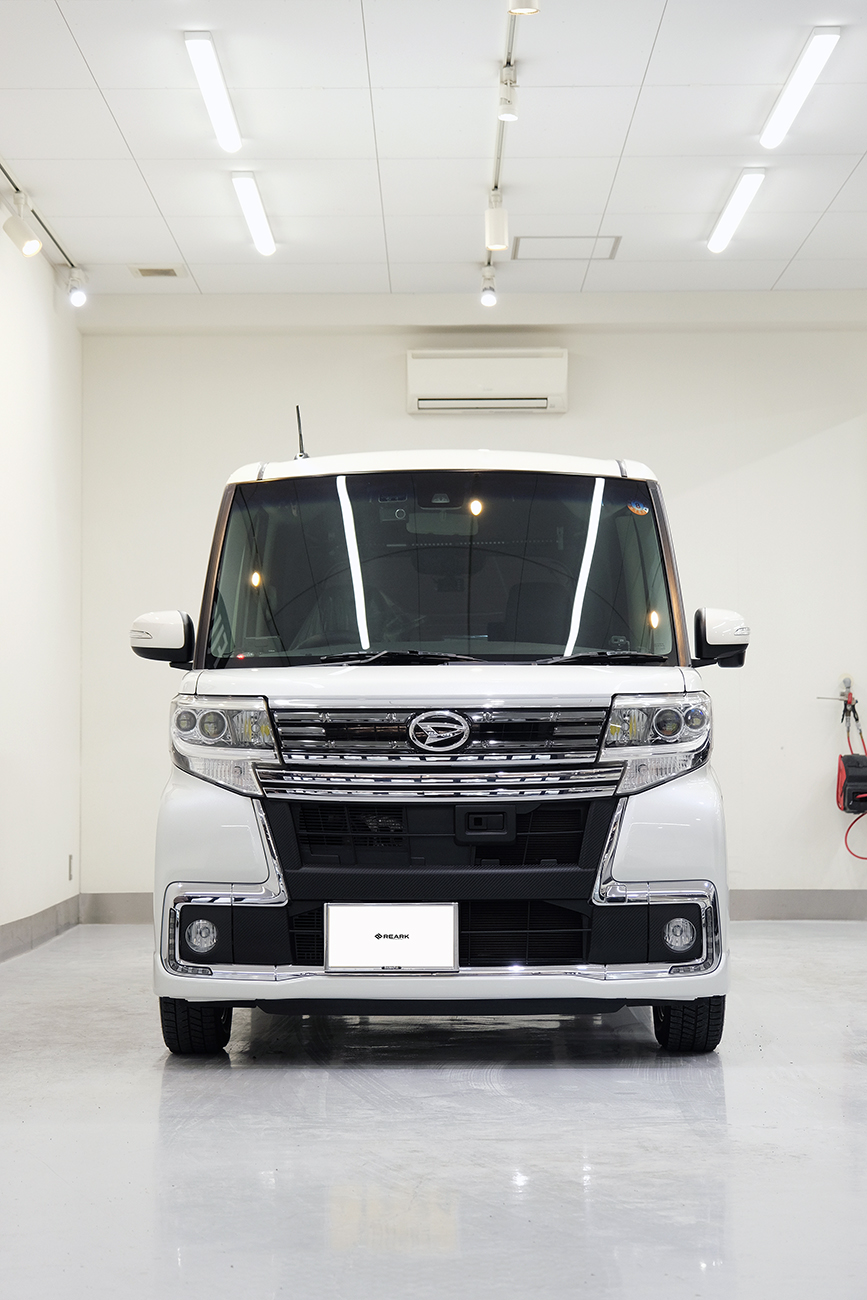 ダイハツ タント 軽自動車 カーコーティング リアーク