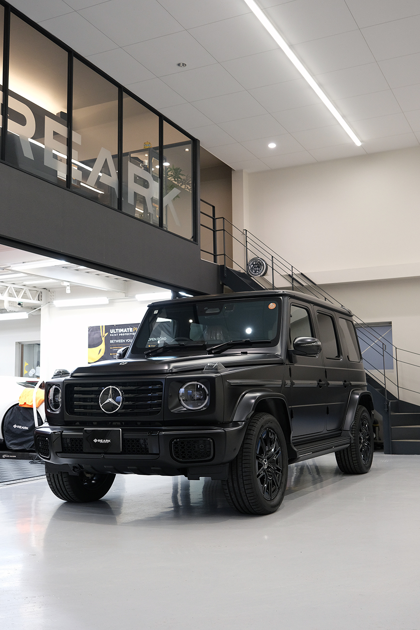 ベンツG450d マットプロテクションフィルム リアーク