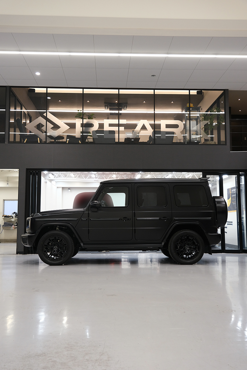 ベンツG450d マットプロテクションフィルム リアーク