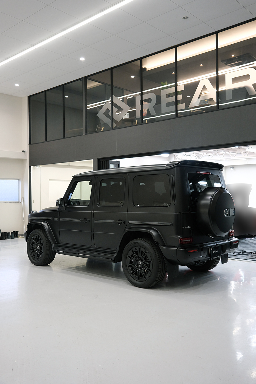 ベンツG450d マットプロテクションフィルム リアーク