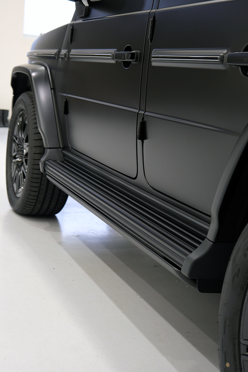 ベンツG450d マットプロテクションフィルム リアーク