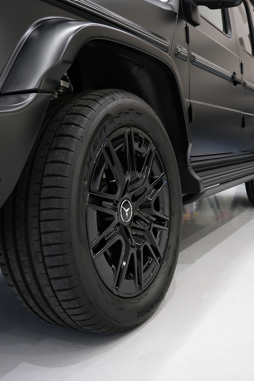 ベンツG450d マットプロテクションフィルム リアーク