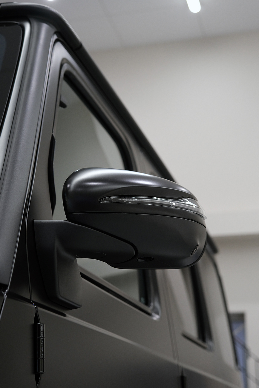 ベンツG450d マットプロテクションフィルム リアーク