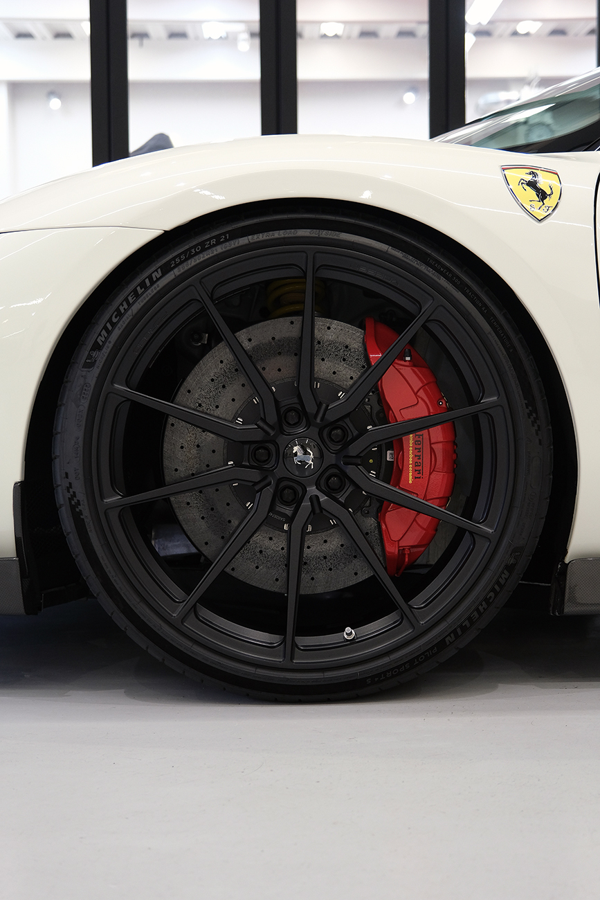 296GTS カラープロテクションフィルム リアーク カスタマイズ