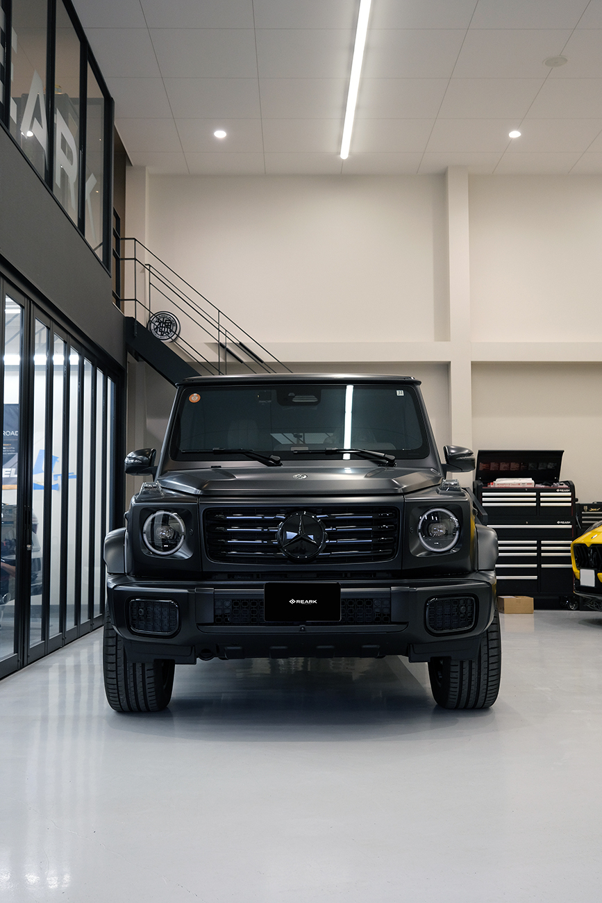 ベンツG450d Gクラス マット艶消しプロテクションフィルム