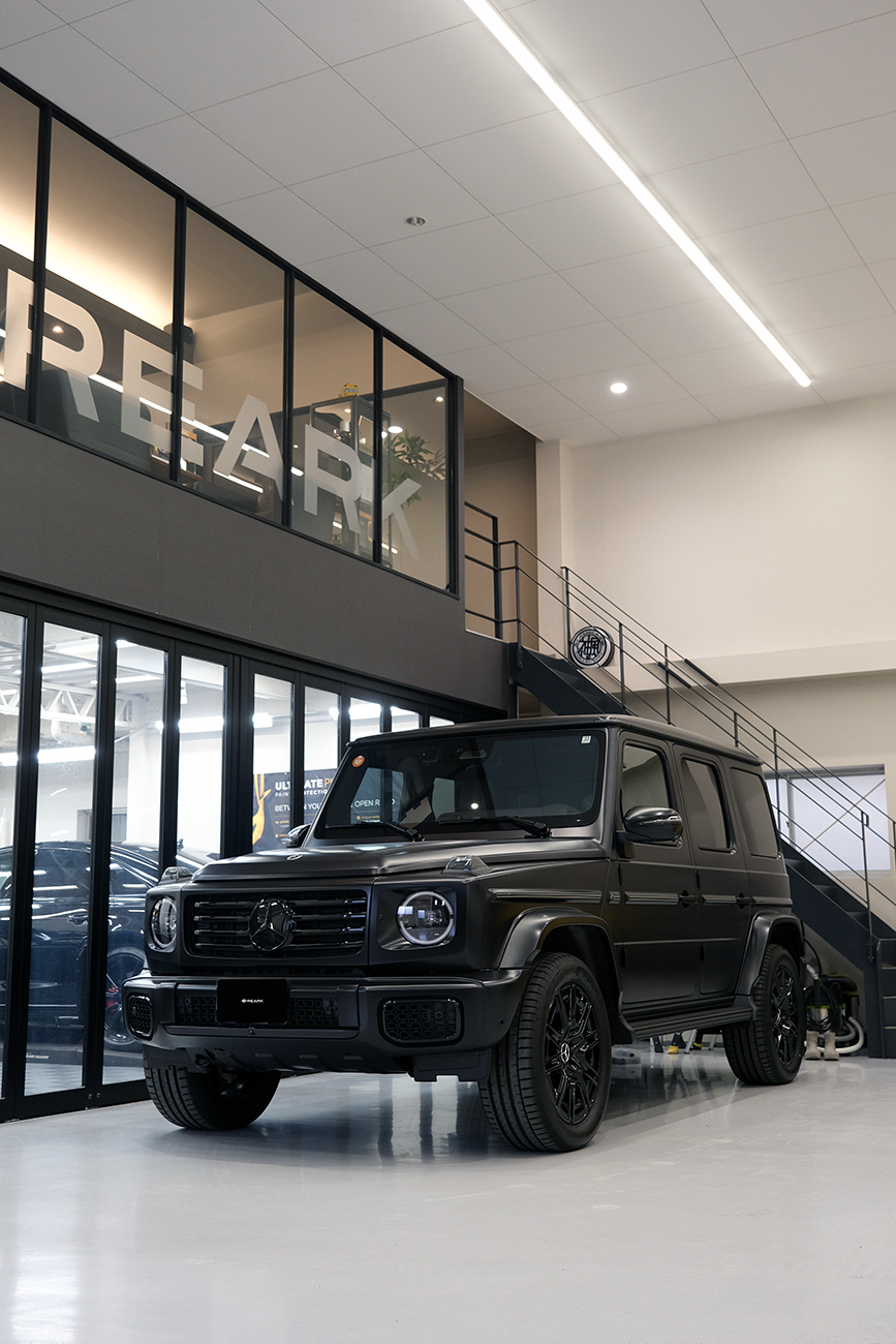 ベンツG450d Gクラス マット艶消しプロテクションフィルム