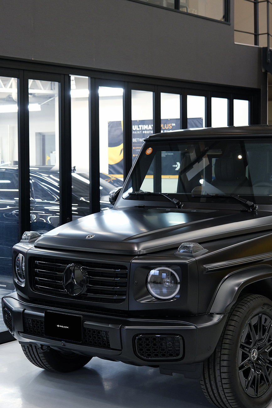 ベンツG450d Gクラス マット艶消しプロテクションフィルム