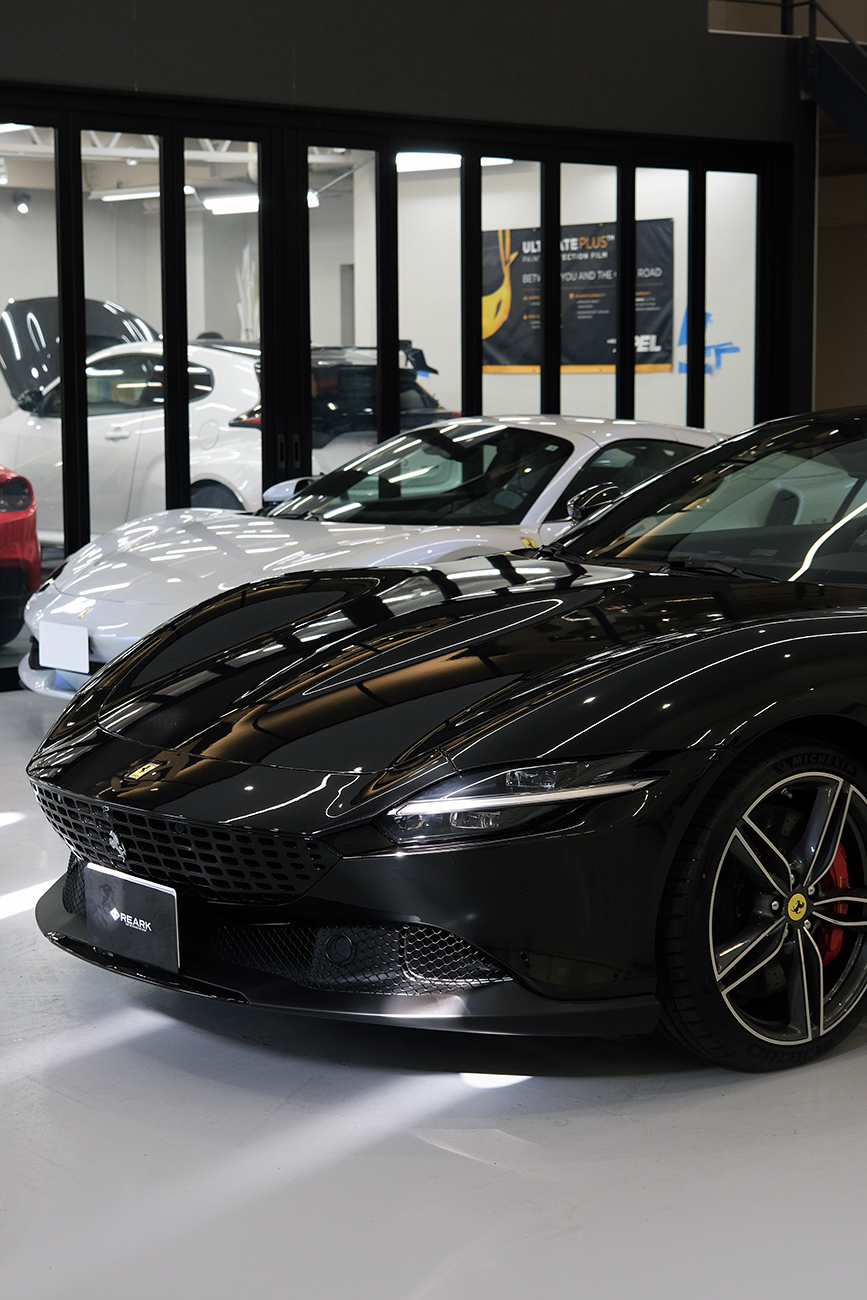 ローマスパイダー プロテクションフィルム リアーク