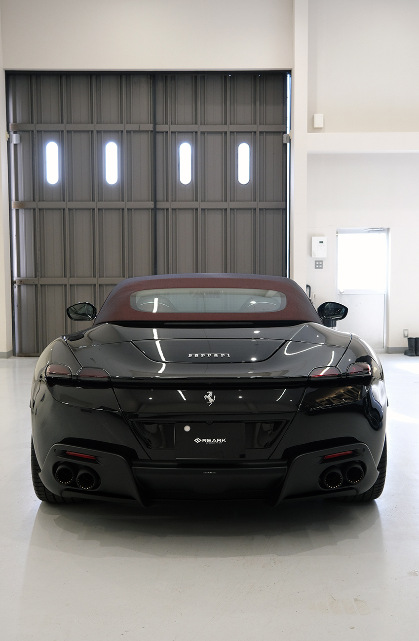 ローマスパイダー プロテクションフィルム リアーク