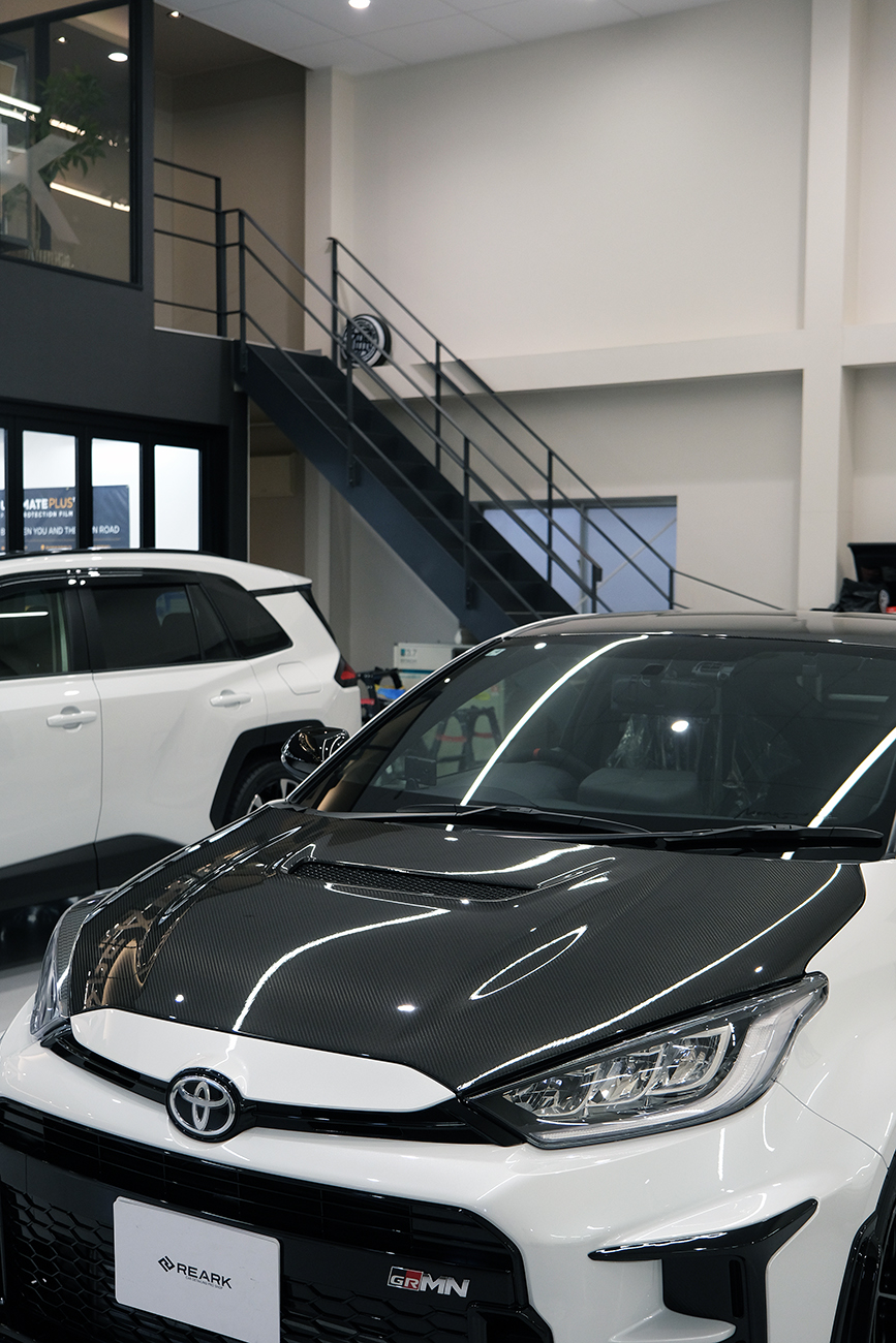 GRMN ヤリス プロテクションフィルム 飛び石保護 リアーク