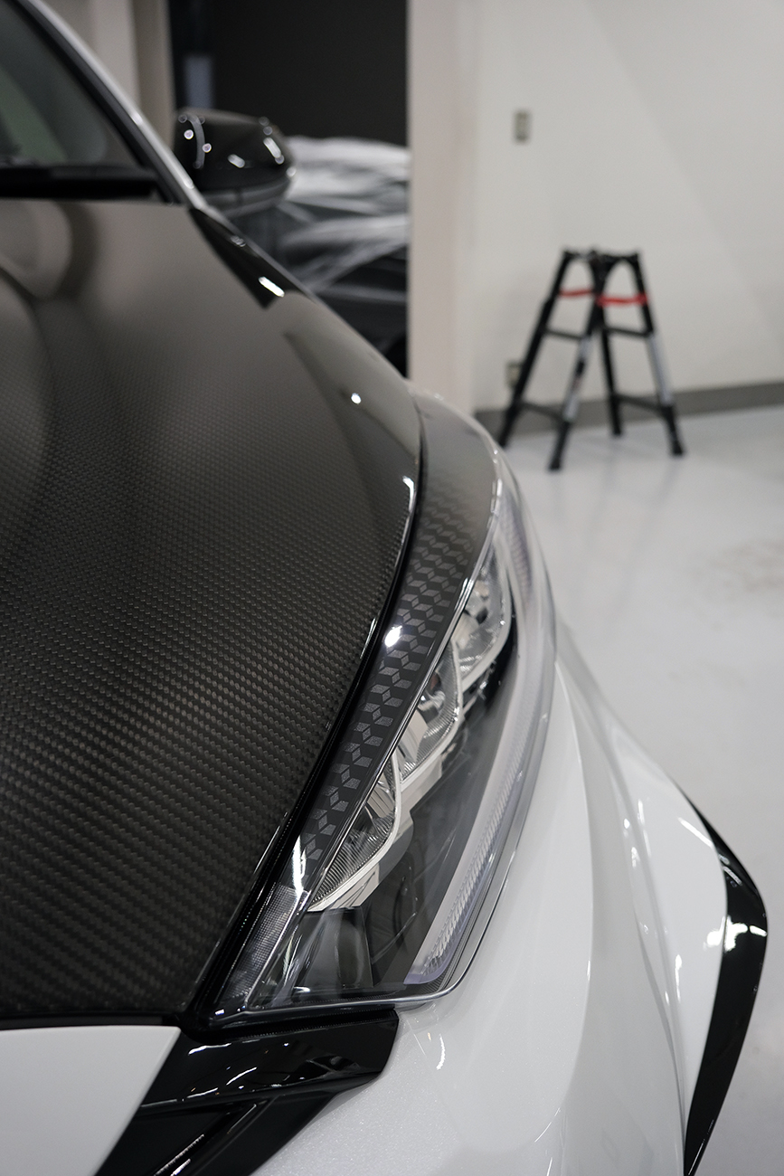 GRMN ヤリス プロテクションフィルム 飛び石保護 リアーク