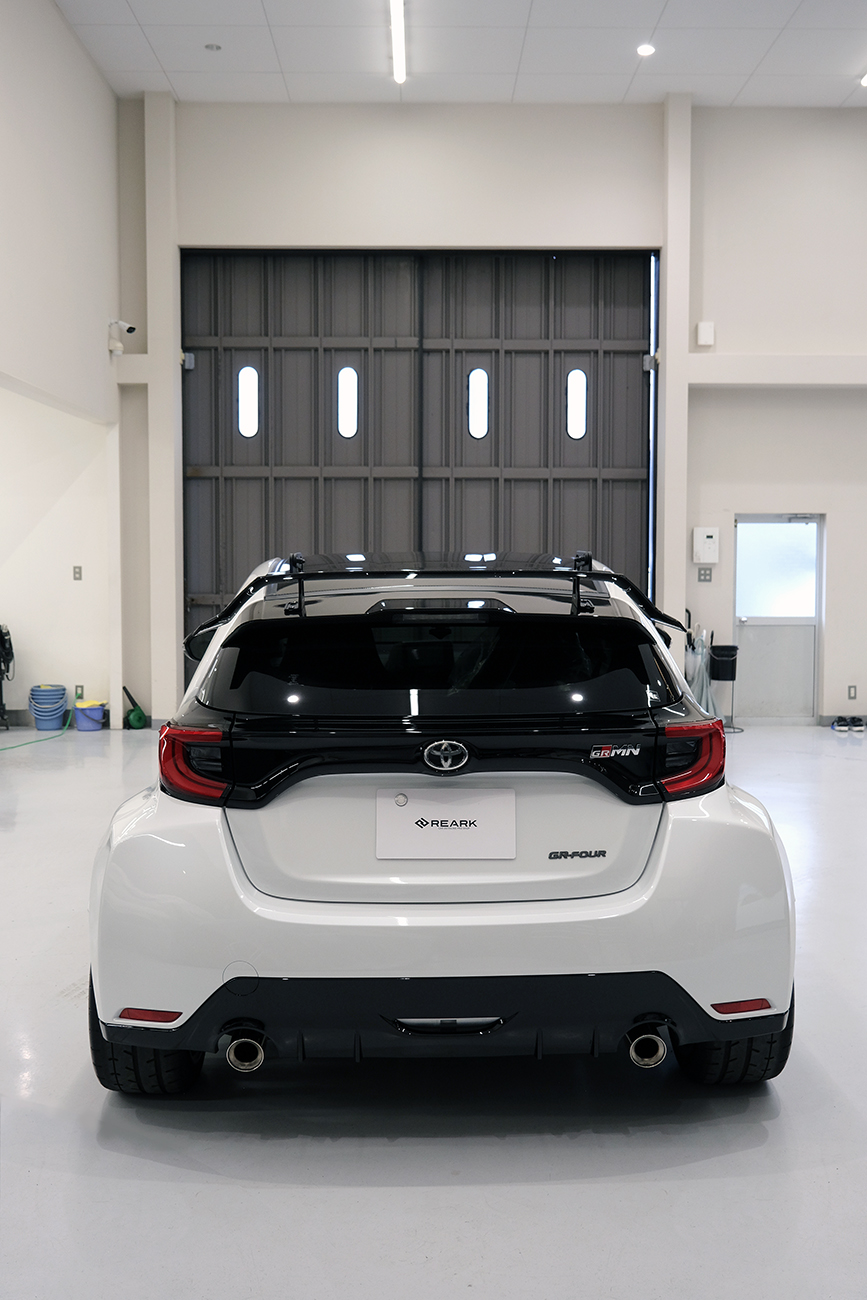 GRMN ヤリス プロテクションフィルム 飛び石保護 リアーク