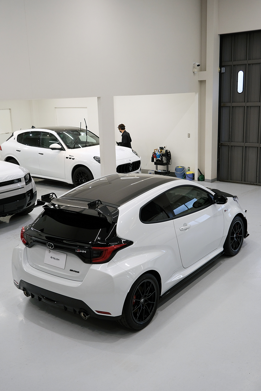 GRMN ヤリス プロテクションフィルム 飛び石保護 リアーク