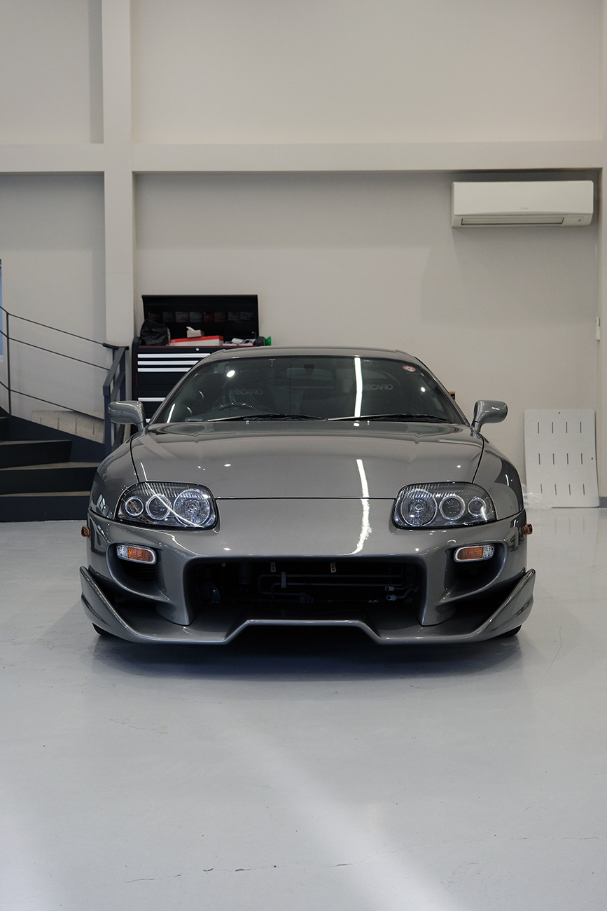 ハチマルスープラ ヘッドライトプロテクション リアーク