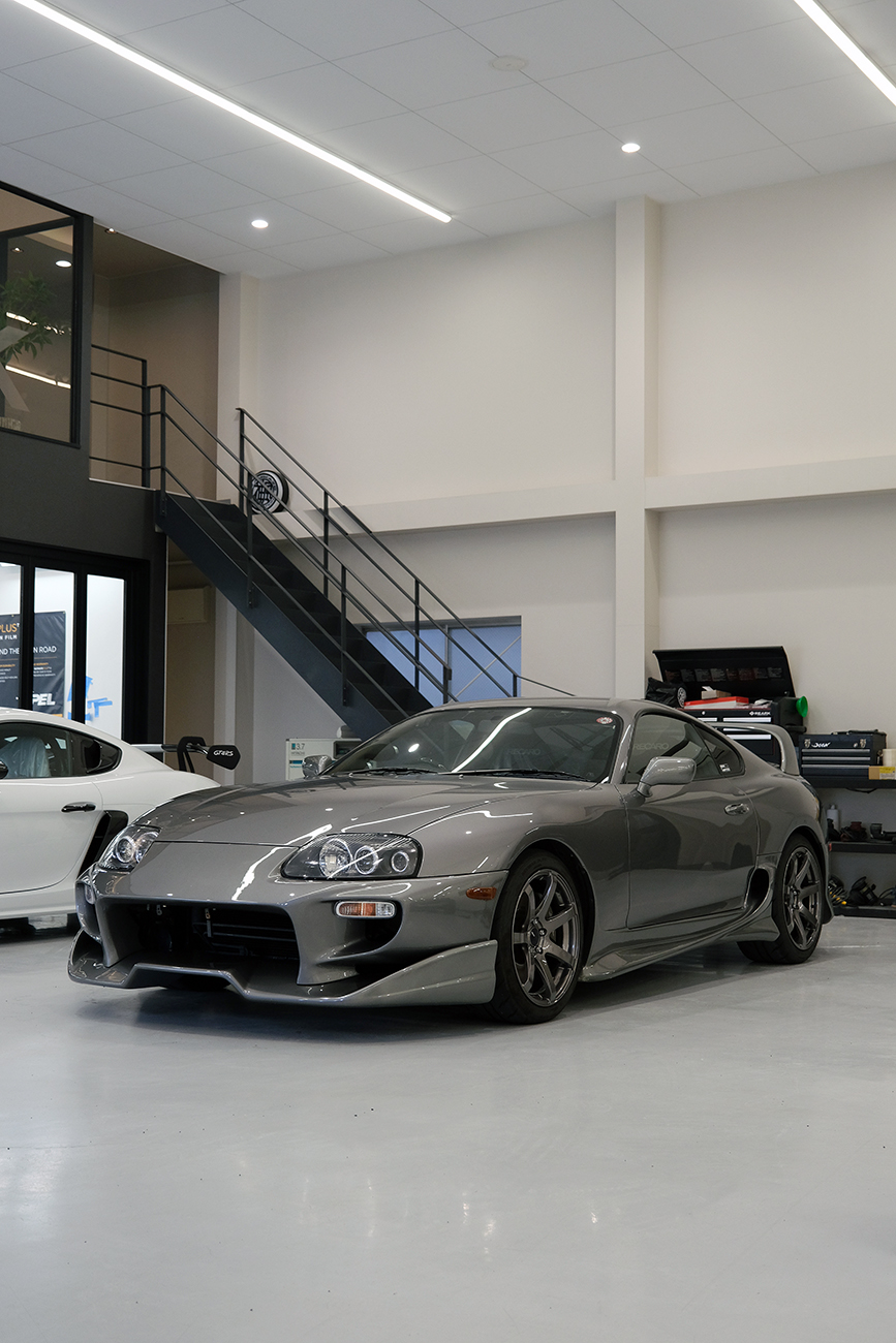 ハチマルスープラ ヘッドライトプロテクション リアーク