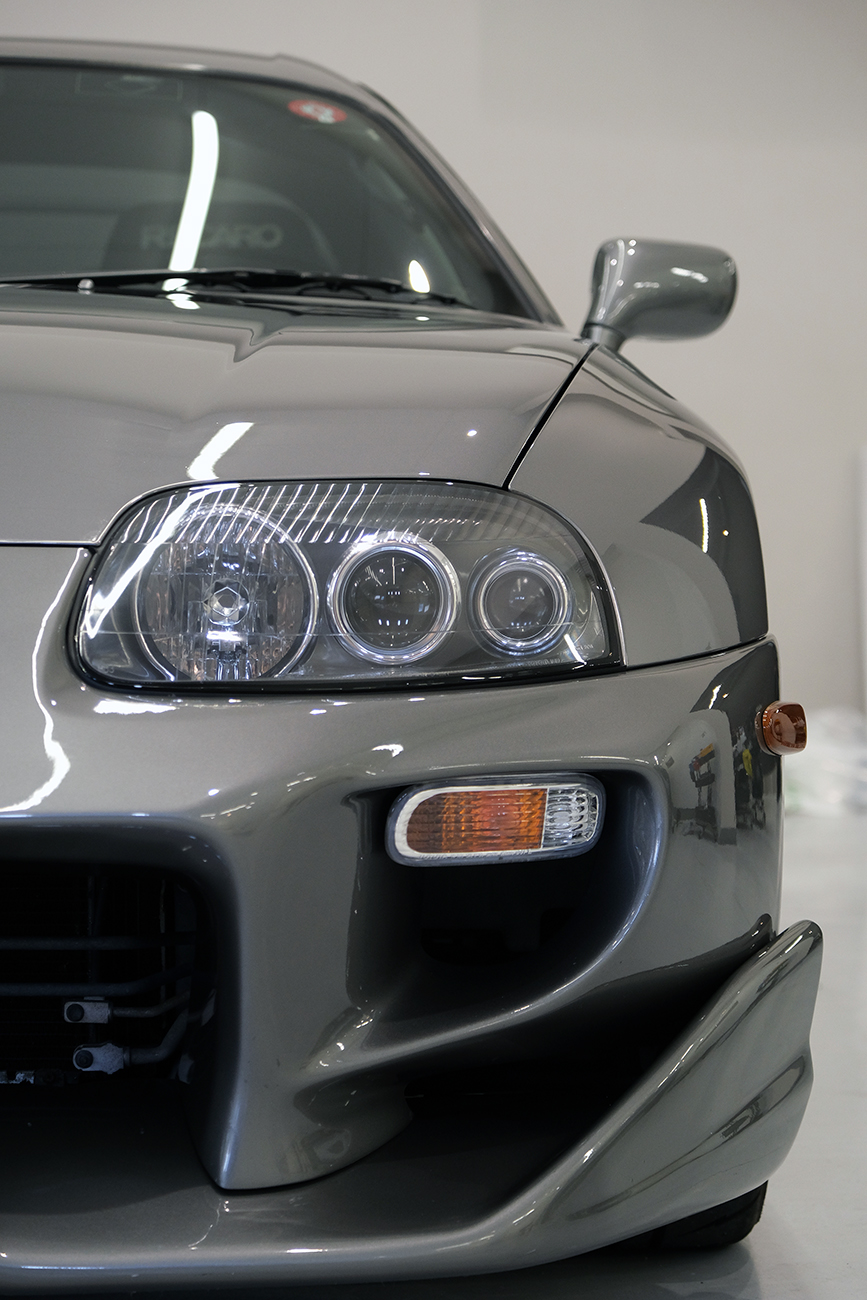 ハチマルスープラ ヘッドライトプロテクション リアーク